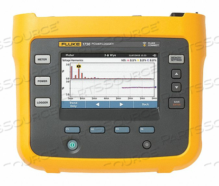 OEM#: FLUKE-1736/EUS/WWGPOWER LOGGER KIT 4 CURRENT PROBES by Fluke Networks