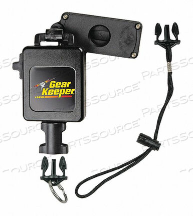OEM#: RT3-7626RETRACTOR 28IN L BLACK 1-5/8LB BELT CLIP by Gearkeeper
