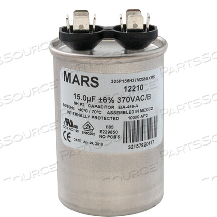 OEM#: 3A2005-08CAPACITOR, RUN (15 UF) by Hoshizaki North Central Distribution Center, Inc.