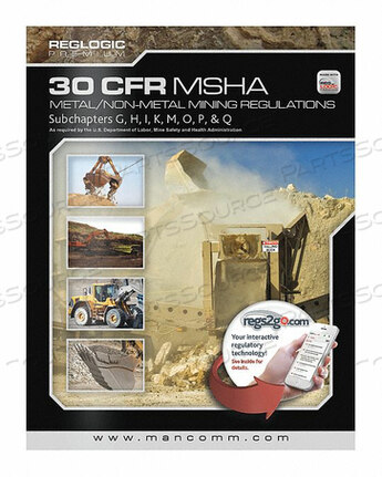 OEM#: 44B-001-03REGULATIONS BOOK NUMBER OF PAGES 312 by Mancomm