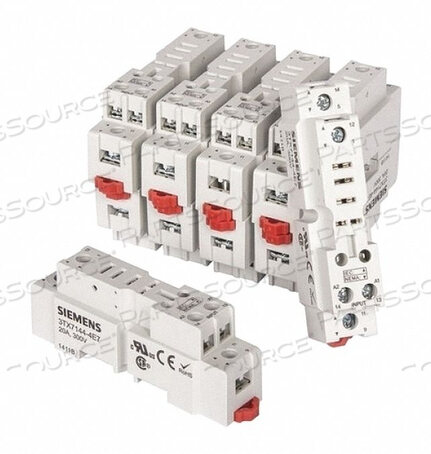 OEM#: 3TX7144-4E7GENERAL PURPOSE RELAY SOCKET, 11-PIN SOCKET, DIN RAIL OR PANEL MOUNTING, SCREW TERMINALS by Siemens