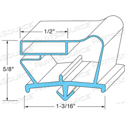OEM#: SVC-60005-00ASSEMBLY GASKET by Traulsen