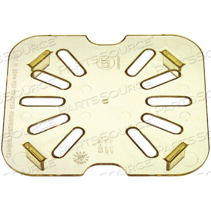 Replaces Cambro 60HPDSHELF, DRAIN - 1/6 SIZE