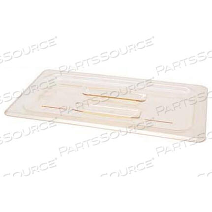 OEM#: 30HPCH-150LID,H-PAN WITH HANDLE 1/3 AMBER by Cambro