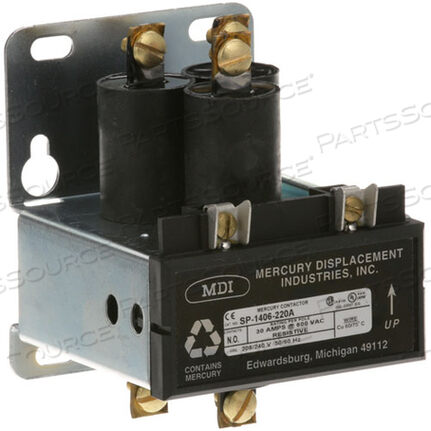Replaces Lincoln 369479-ASCONTACTOR - 208/240V