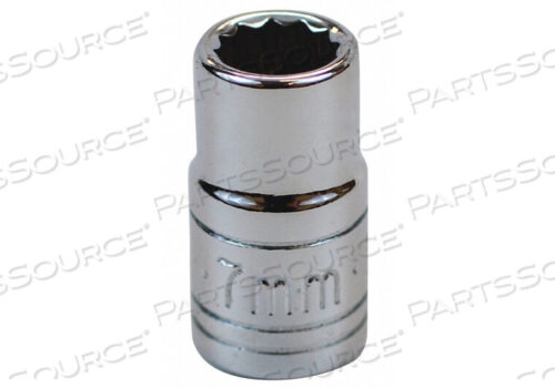 OEM#: 43706SOCKET 1/4 IN DR 7MM 12 PT. by SK Professional Tools