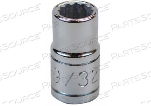 OEM#: 43909SOCKET 1/4 IN DR 9/32 IN. 12 PT. by SK Professional Tools