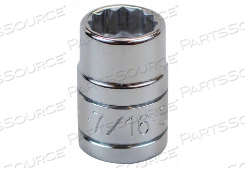 OEM#: 45214SOCKET 3/8 IN DR 7/16 IN. 12 PT. by SK Professional Tools