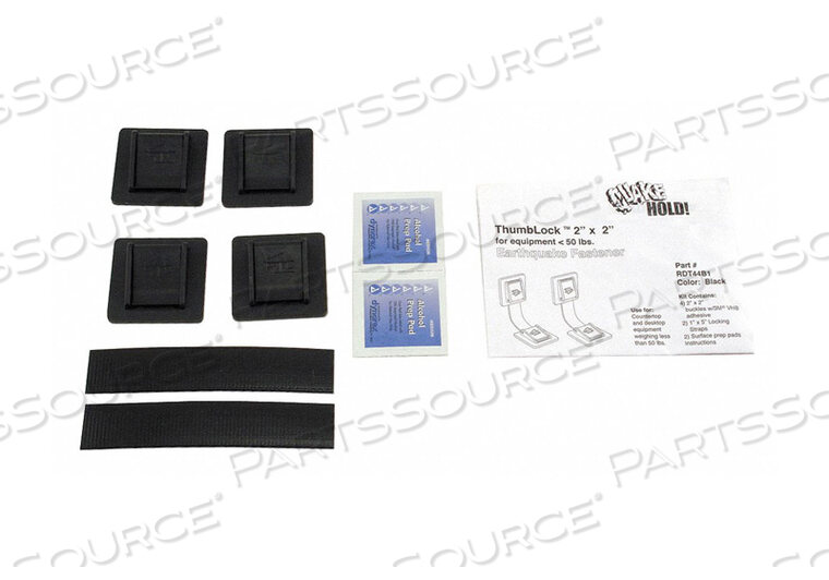 OEM#: RD.T4.4B.1EQUIPMENT FASTENER 50 LBS BLACK by QuakeHOLD!