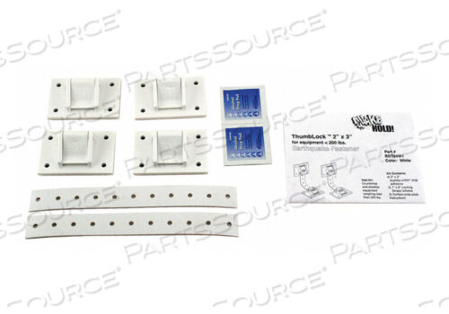 OEM#: RD.T6.4W.1EQUIPMENT FASTENER 200 LBS WHITE by QuakeHOLD!