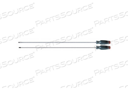 SCREWDRIVER SET SLOTTED/PHILLIPS 2 PC