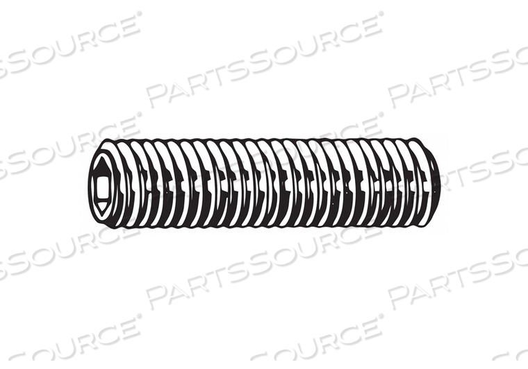 OEM#: M07860.080.0010SET SCREW AST M8X1.25MM FLAT 10MM PK100 by Fabory