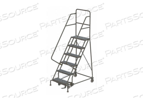 OEM#: KDSR1072467 STEP 24W 10D TOP STEP STEEL ROLLING LADDER - PERFORATED TREAD by Tri-Arc