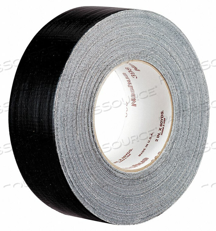OEM#: 357DUCT TAPE 72MM X 55M 13 MIL BLACK by Nashua