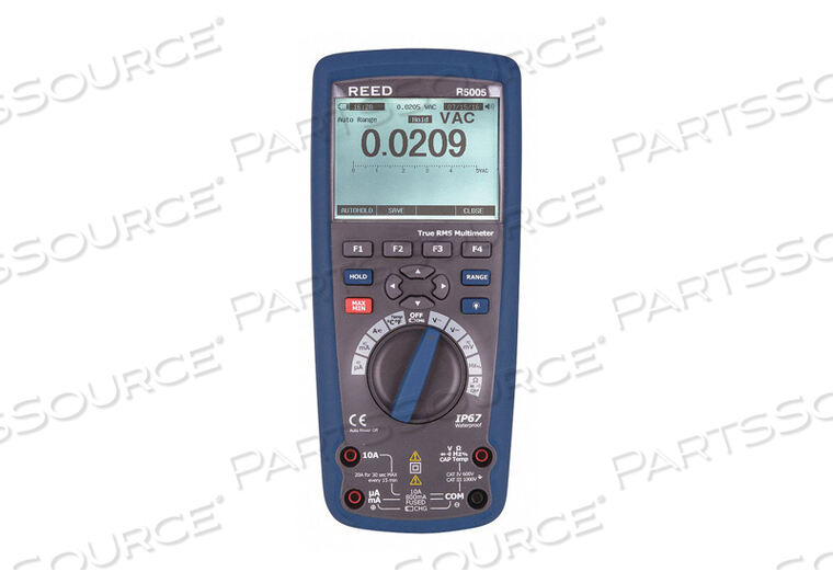 OEM#: R5005MULTIMETER TRMS 1000V AC/DC TEMP by Reed Instruments
