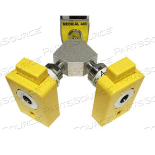 OEM#: YB-CO-CHUA-CHY-BLOCK COUPLER, 1/8 IN FNPT, AIR, GREEN by Ohio Medical, LLC