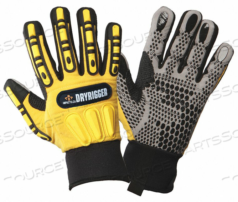 OEM#: WGRIGGSMECHANICS GLOVES IMPACT PROTECTION S PR by Impacto