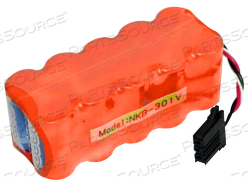 RECHARGEABLE BATTERY PACK NICKEL METAL HYDRIDE 12V 3 AH WIRE LEADS FOR NIHON KOHDEN 7731K