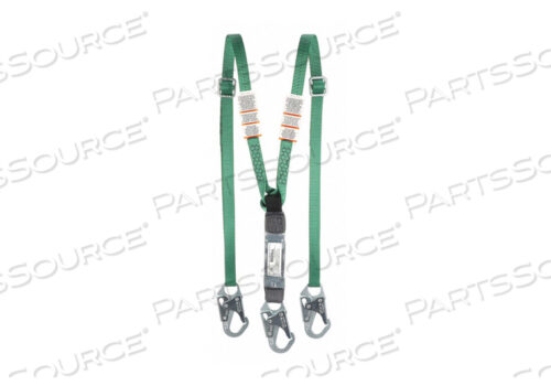 OEM#: 10191756LANYARDARD SM.SNAP ADJ TWIN 6 FT. ANSI by MSA Safety Sales, LLC