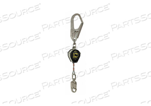 SELF-RETRACTING LIFELINE BLACK/SILVER