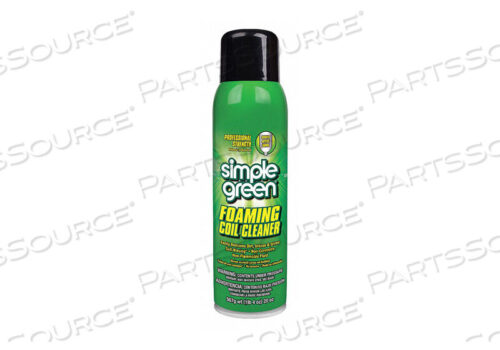 OEM#: 0110001213418COIL CLEANER AEROSOL 20 OZ WHITE by Simple Green
