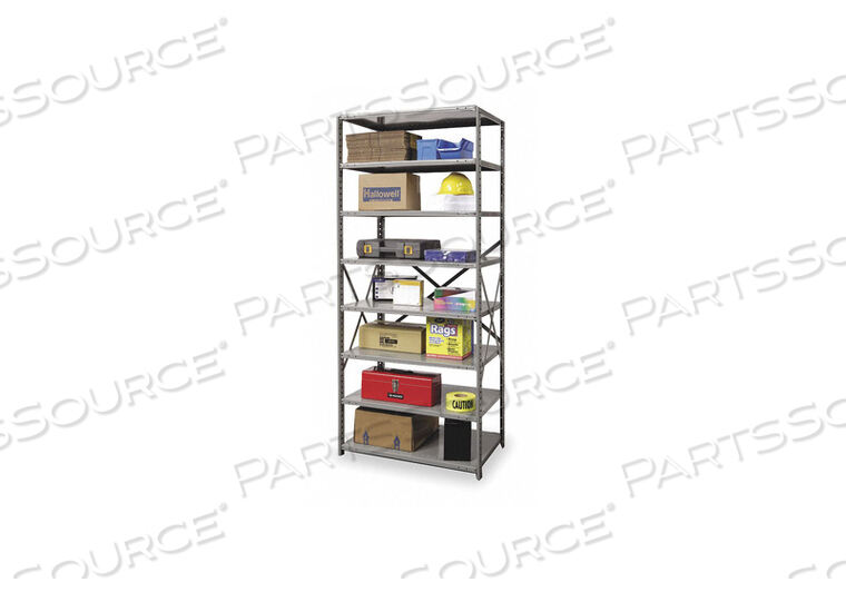 OEM#: 5713-18HGMETAL SHELVING OPEN STARTER 87 H 8 SHELF by Hallowell