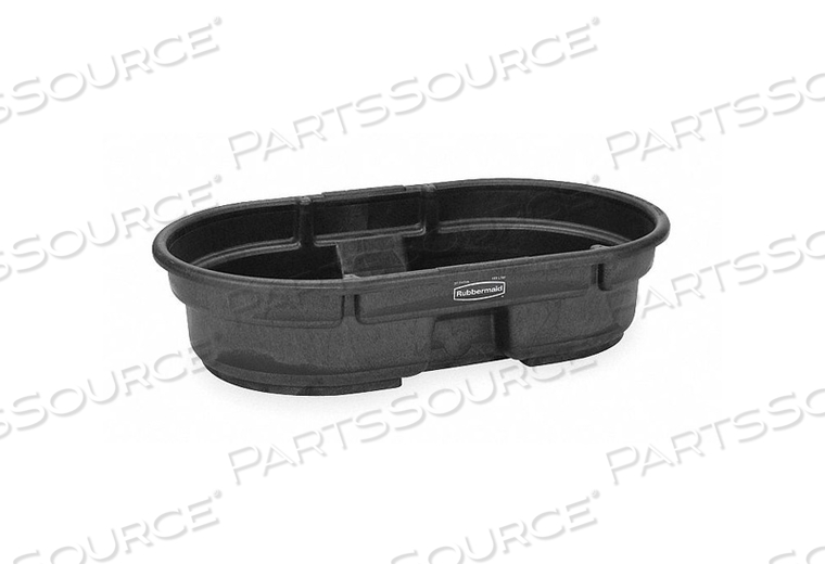 OEM#: FG424300BLA4243-00 STOCK TANK 50 GALLON BLACK by Rubbermaid Medical Division