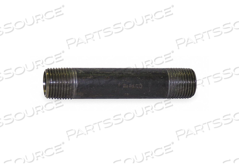OEM#: 0332612209BLACK PIPE NIPPLE THREADED 3/8X8 IN by Beck
