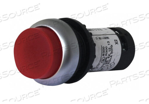 ILLUMINATED PUSH BUTTON 22MM RED