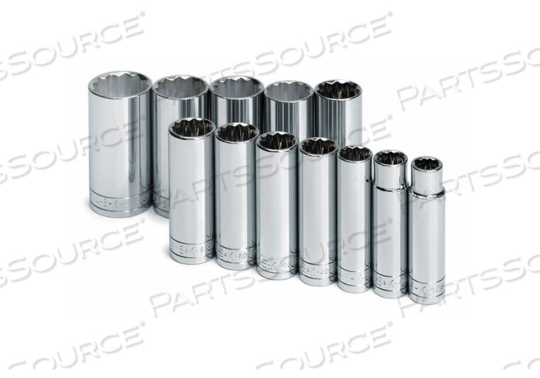 OEM#: 4812SOCKET SET SAE 1/2 IN DR 12 PC by SK Professional Tools