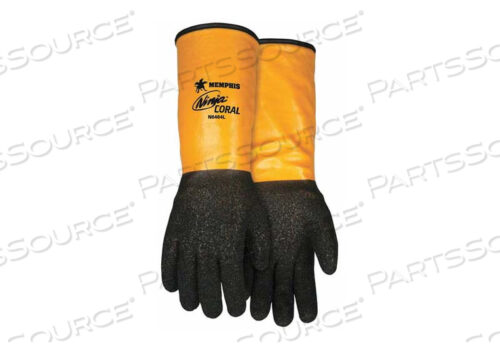 CUT RESISTANT GLOVES A4 L YELLOW/BLK PR
