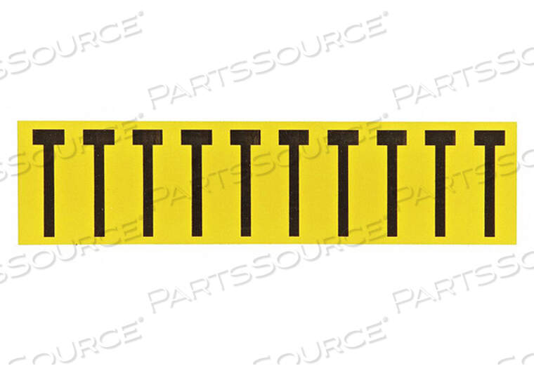 OEM#: 3440-TLETTER LABEL 1-15/16IN.H CHARACTER VINYL by Brady Americas