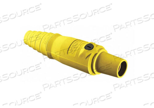 OEM#: HBL300FYCONNECTOR 3R 4X 12 SINGLE PIN YELLOW by Hubbell Power Systems