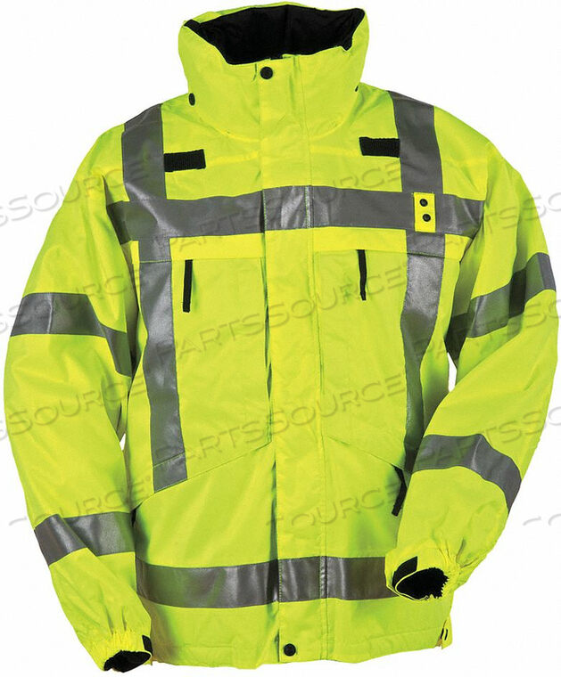 OEM#: 480333-IN-1 PARKA 2XL REFLECTIVE YELLOW by 5.11 Tactical