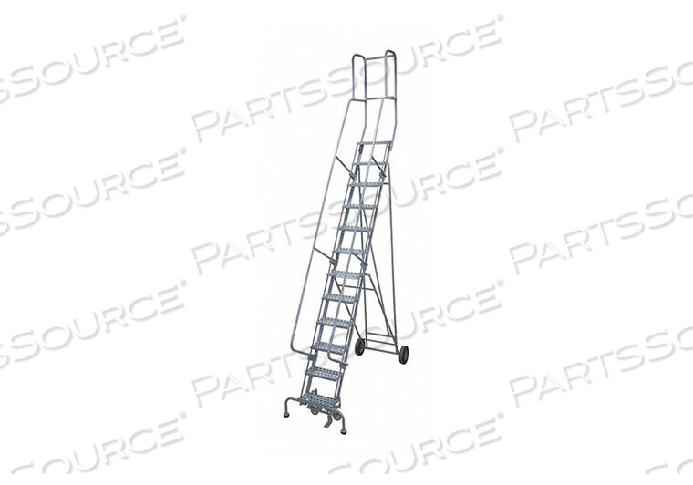 OEM#: 6514R1840A1E20B4BC1P3ROLLING LADDER STEEL 182IN. H. GRAY by Cotterman