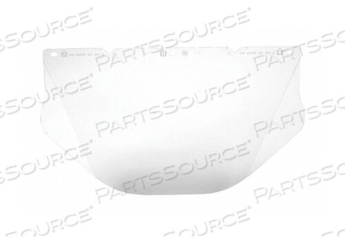 OEM#: 10115863V-GARD VISOR, CONTOURED, CLEAR PC 9.5W X 17L X .04H by MSA Safety Sales, LLC