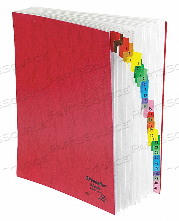 OEM#: PFX11014DAILY EXPANDABLE FILE RED by Tops