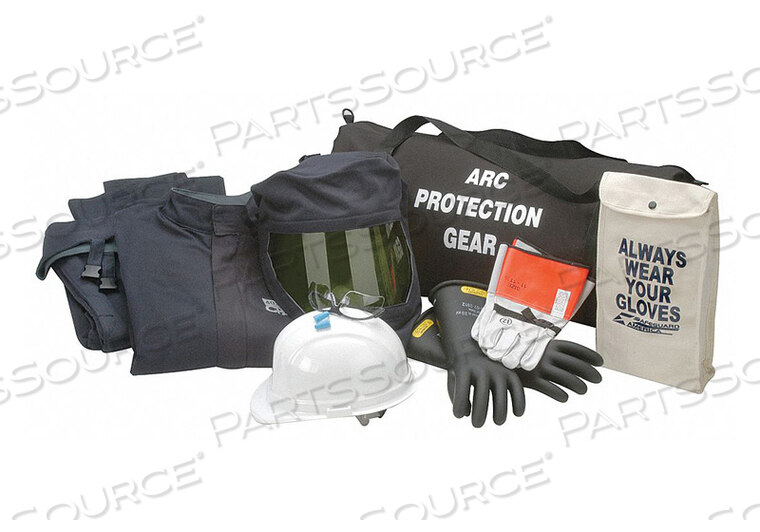 OEM#: AG-43-LARC FLASH JACKET AND BIB KIT NAVY L by Chicago Protective Apparel