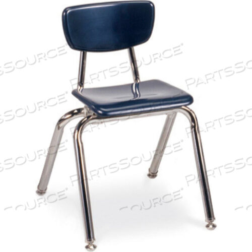 3014 MARTEST 21 HARD PLASTIC CHAIR - NAVY