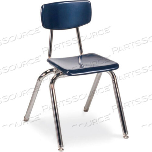 3016 MARTEST 21 HARD PLASTIC CHAIR - NAVY