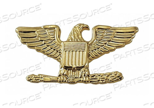OEM#: 4413MGMETAL RANK INSIGNIA COL. EAGLE GOLD PR by Heros Pride