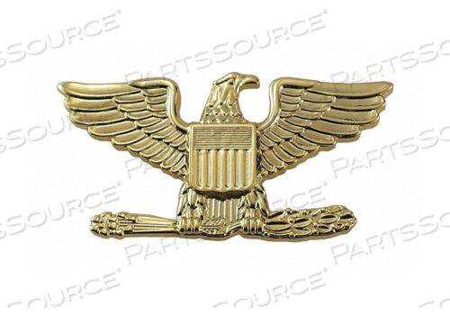 OEM#: 4428PGMETAL RANK INSIGNIA COL. EAGLE GOLD PR by Heros Pride