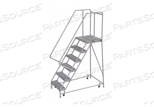 OEM#: WLAR106164-D4ROLLING LADDER 6 STEP ALUMINUM RIBBED by Tri-Arc