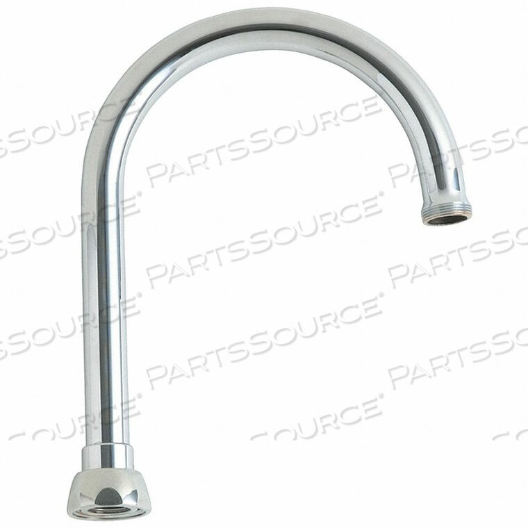 OEM#: GN2AH8JKABCPGOOSENECK SPOUT BRASS by Chicago Faucets