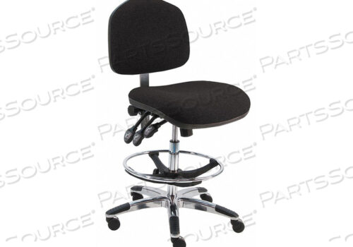 OEM#: WAT-F-TLC-WW-BLACKTASK CHAIR FABRIC BLACK 21-31 SEAT HT by Benchpro