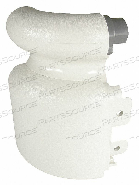 OEM#: BRL-425V-0-370LEFT HANDRAIL RETURN EGGSHELL 3-1/8IN. by Pawling Corp