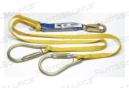 DECOIL TWINLEG LANYARD DCELL SHOCK 6FT