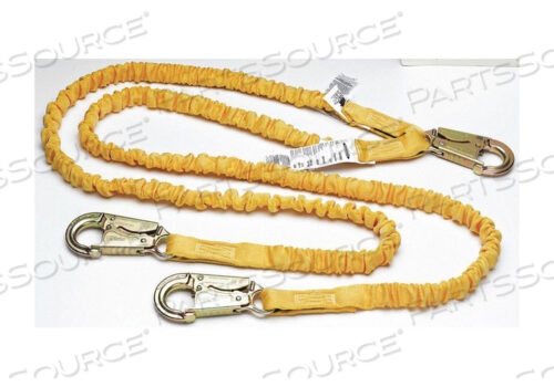 SOFTCOIL TWINLEG LANYARD ENERGY ABS 6FT