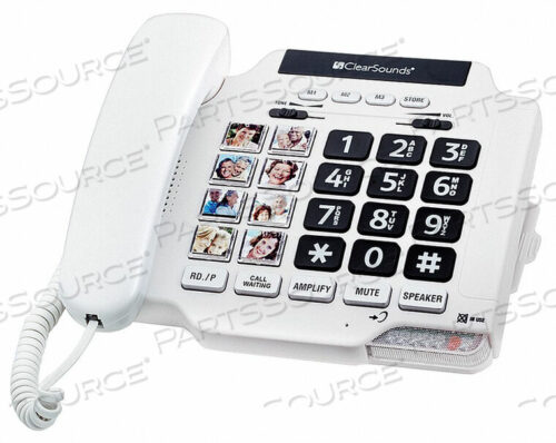 OEM#: CSC500TELEPHONE CORDED WHITE by ClearSounds