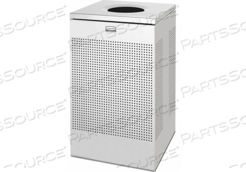 OEM#: FGSC18SSPLTRASH CAN SQUARE 20 GAL. SILVER by Rubbermaid Medical Division